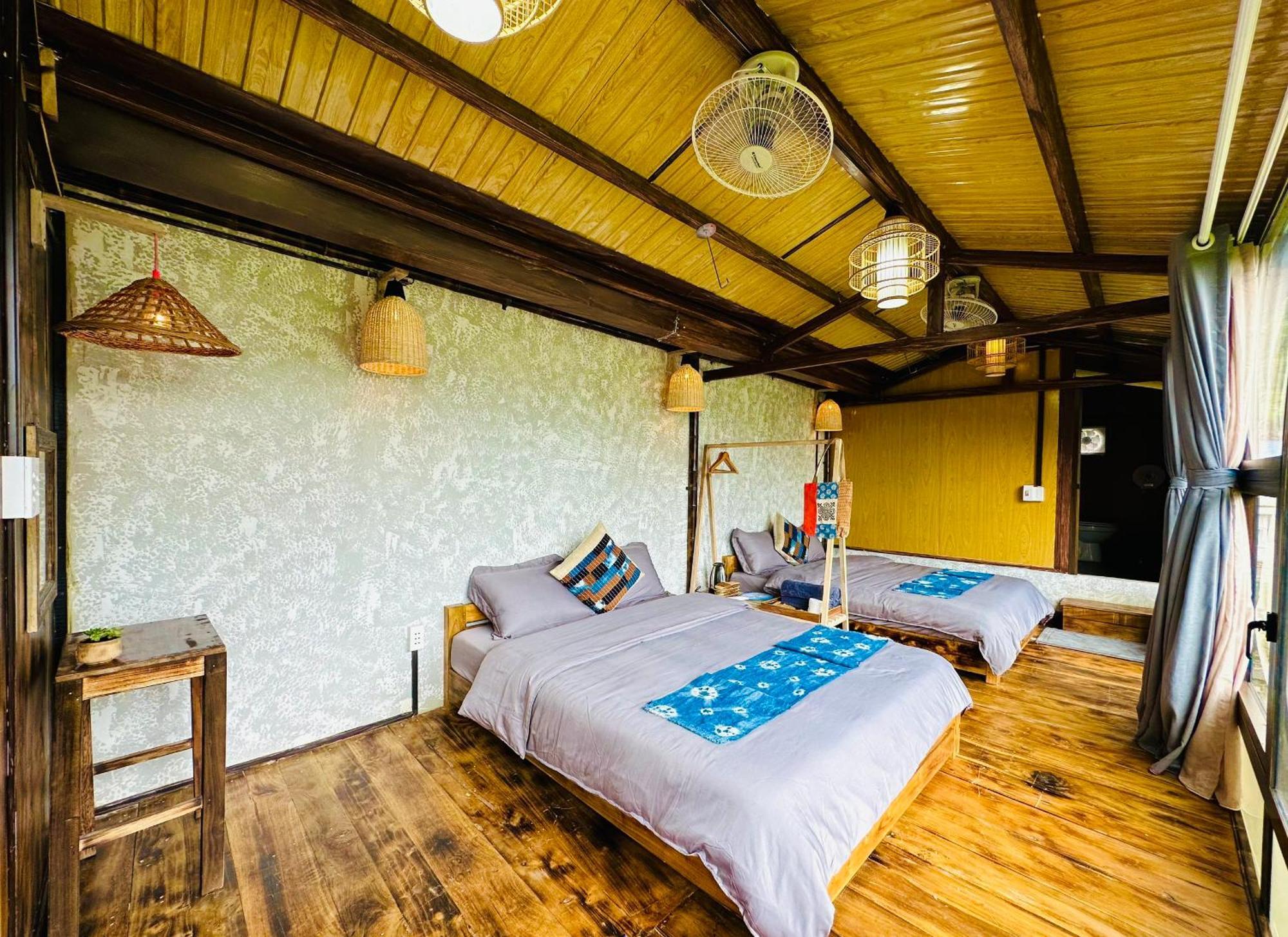 Khoi Homestay And Restaurant Loung Co Exterior foto