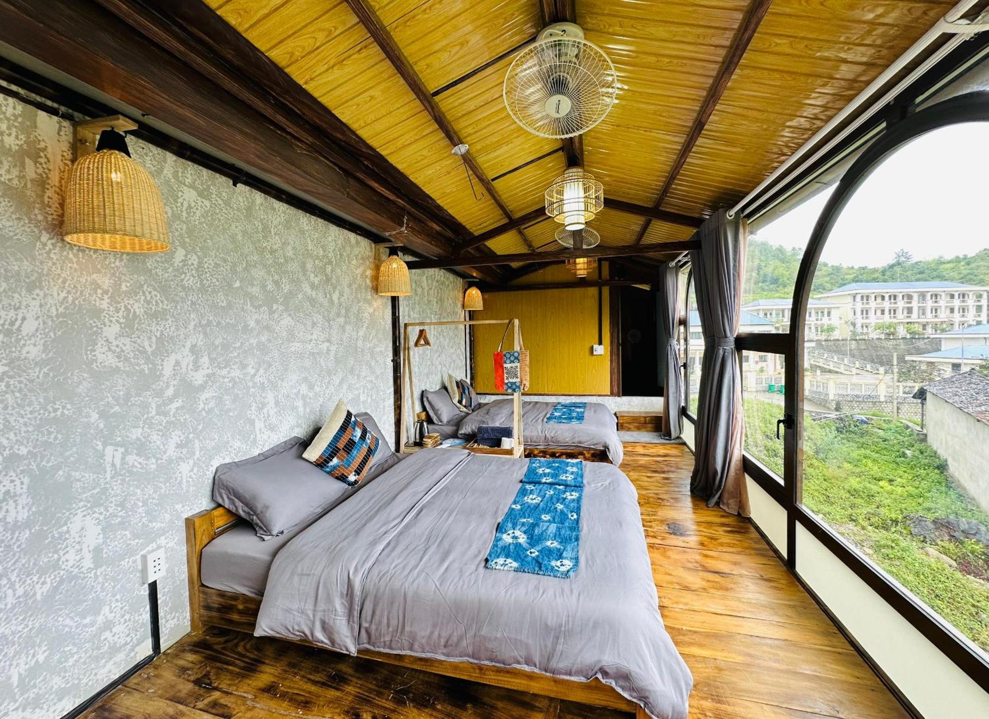 Khoi Homestay And Restaurant Loung Co Exterior foto