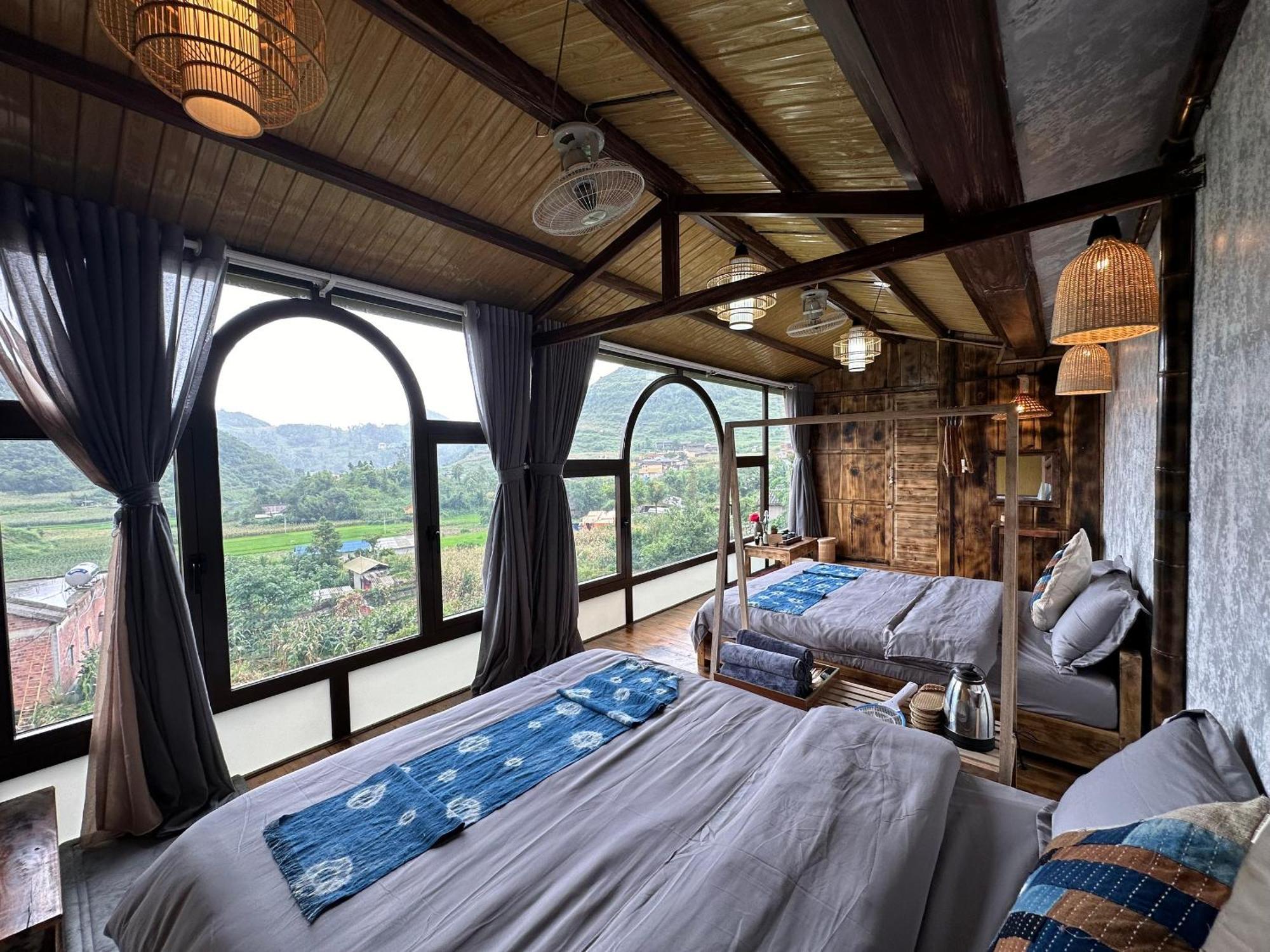 Khoi Homestay And Restaurant Loung Co Exterior foto