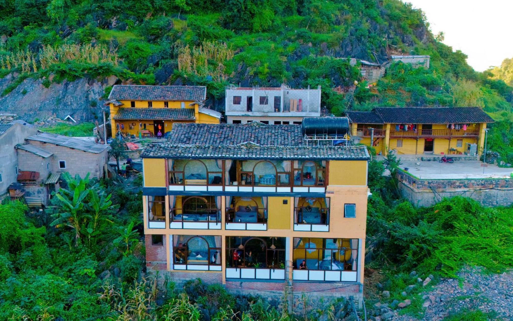 Khoi Homestay And Restaurant Loung Co Exterior foto